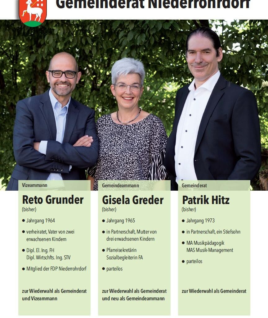 Flyer Gemeinderatswahlen 2021